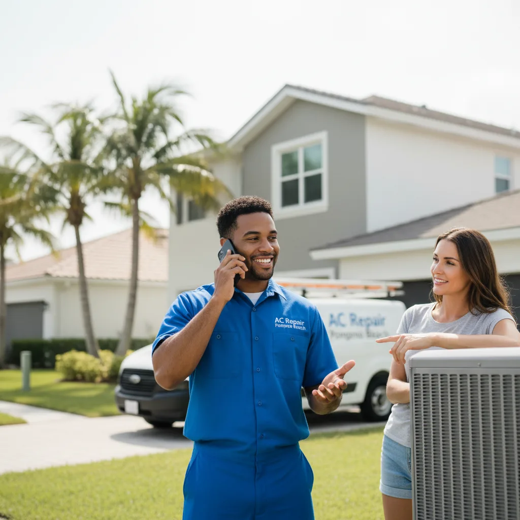 AC Repair Pompano Beach customer support in Berne